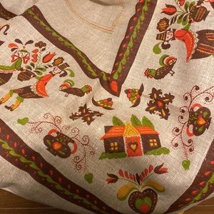 Vintage tablecloth